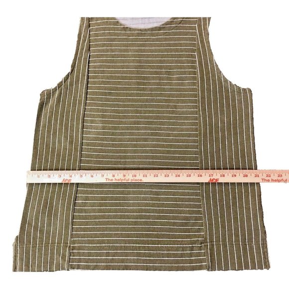 J Crew Blouse Womens L Used Striped Sleeveless - Picture 11 of 16